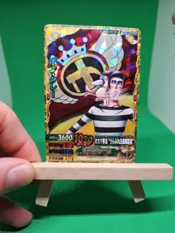 NM Mr. 2 Bon Clay PEM004-w SEC Foil One Piece OnePy Berry Match Bandai Tcg Ccg - Image 1