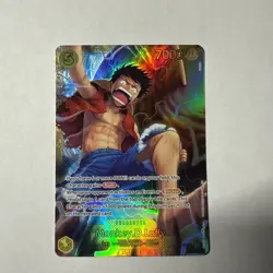 One Piece TCG Monkey.D.Luffy OP15-119 SEC Mint - Image 1