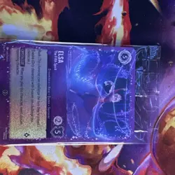 Elsa The Fifth Spirit Disney Lorcana Gift Box Promo Glitter Sealed - Image 5