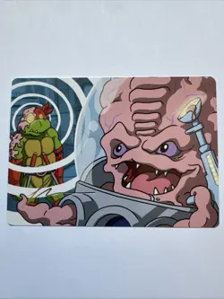 Krang, Master Mind 25/54 Art Series Gold Stamped TMNT MTG Art Card NM/M - Image 1