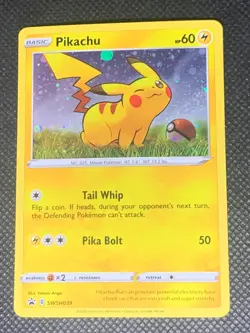 Pikachu SWSH039 - SWSH Promo Pokemon Card - NM - Image 1