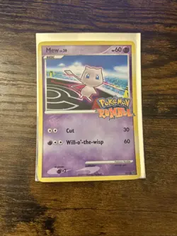Mew Pokemon Rumble Promo Card 10/16 Regular English - Image 1