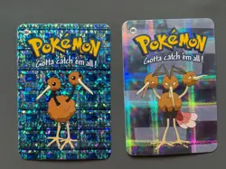 Doduo Dodrio #84 #85 Vending Prism Holo Sticker Card 2000 Pokemon - Image 1