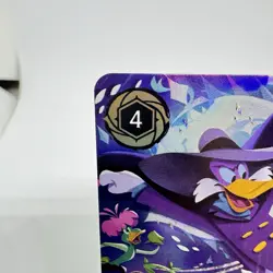 Disney LORCANA Let's Get Dangerous ENCHANTED 240/204 Foil Darkwing Duck Card - Image 2
