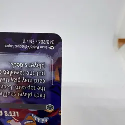 Disney LORCANA Let's Get Dangerous ENCHANTED 240/204 Foil Darkwing Duck Card - Image 5