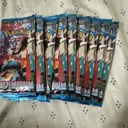 8 PACKS MEGA EVOLUTION ENHANCED Brave Pokemon Card Booster Sealed Factory KOREAN - Image 1