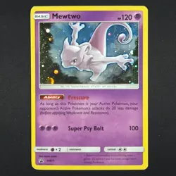 Mewtwo SM77 - Black Star Promo - Pokemon Card - Image 1