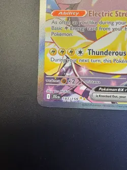 Iono's Bellibolt EX 183/159 Journey Together Pokemon Card - Image 5