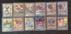 Pokemon 12 Card Sun & Moon GX Lot: Cosmic Eclipse, Team Up, Unified Minds LP-NM - Image 1
