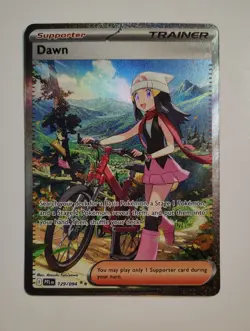 Pokemon TCG Dawn Trainer Special Illustration Rare Holo Foil Card 129/094 Me02 - Image 1
