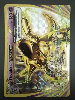 Nidoking BREAK 46/108 Evolutions Holo Pokemon TCG - NM - Image 1