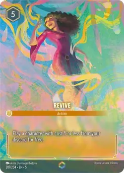 Lorcana Revive (Enchanted) NM Holofoil Shimmering Skies - Image 1