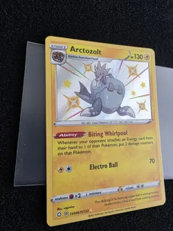Pokemon TCG Arctozolt Holo Rare Card SV046/SV122 Shining Fates - Image 2