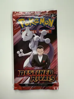 Pokemon Destined Rivals Booster Pack - 10 Cards / Pack - SEALED - Image 1