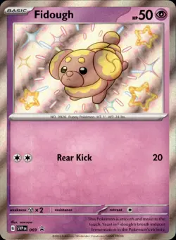 Fidough 069 Holo - Pokemon SV: Scarlet & Violet Promo Cards - NM - Image 1