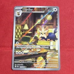 Pokemon TCG Lillipup 154/086 & Herdier 155/086 Holo Cards Lot IR White Flare - Image 4