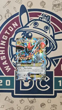 M Scizor EX 77/122 Breakpoint Ultra Rare Pokemon Card NM - Image 1