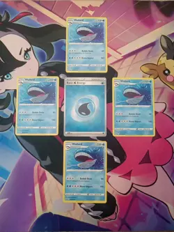 Pokemon Crown Zenith BUNDLE: ×4 Wailord/WATER TYPE/RARE/NEAR MINT/PLAYSET - Image 1