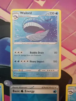 Pokemon Crown Zenith BUNDLE: ×4 Wailord/WATER TYPE/RARE/NEAR MINT/PLAYSET - Image 2