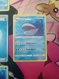 Pokemon Crown Zenith BUNDLE: ×4 Wailord/WATER TYPE/RARE/NEAR MINT/PLAYSET - Image 3