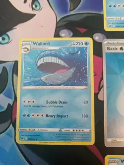 Pokemon Crown Zenith BUNDLE: ×4 Wailord/WATER TYPE/RARE/NEAR MINT/PLAYSET - Image 5