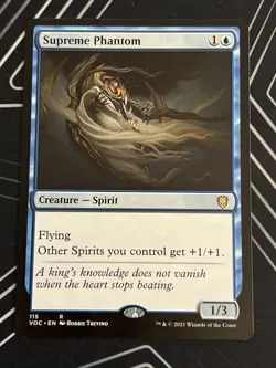 1x ​Supreme Phantom (115) Innistrad: Crimson Vow Commander ​​​​​LP MTG Magic x1 - Image 1