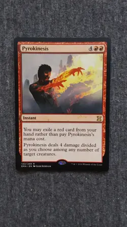 Pyrokinesis - Eternal Masters - Magic the Gathering - MTG - EMA - Image 1