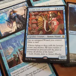 Custom Commander MTG Deck Magic =Power Brackett Level 1 Budget WIZARDS BLUE 0/2 - Image 1