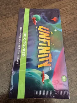Magic the Gathering MTG Unfinity Box Topper - New Factory Sealed - Image 1