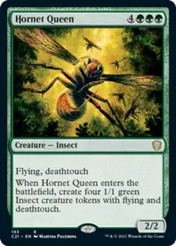Hornet Queen NM, English MTG Commander 2021 - Image 1