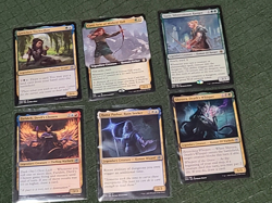 MTG "D&D FORGOTTEN REALMS CREATURES" x6 Cattie-brie of Mithral Hall/Hama Pashar - Image 1