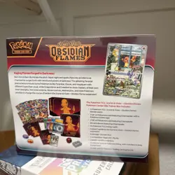 Sealed - Obsidian Flames Pokemon Center Scarlet Violet Elite Trainer Box ETB - Image 3