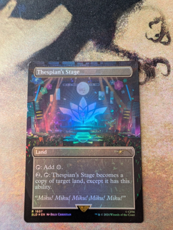 MTG Thespian's Stage Secret Lair Foil - NM - Image 1