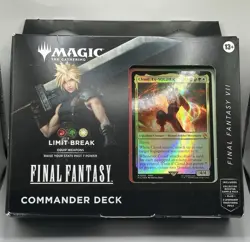 MTG FF: Limit Break Cloud, EX Soldier Commander Deck Game Edition New Sealed - Image 1