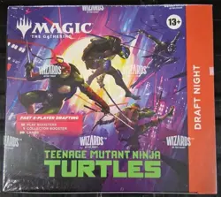 Draft Night Box Teenage Mutant Ninja Turtles TMT MTG - Image 1