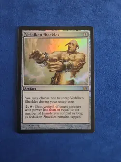 Vedalken Shackles Fifth Dawn (164) NM Foil MTG - Image 1
