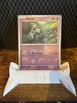 Pokemon TCG Black Bolt Golett 042/086 Reverse Holo Pokeball Pack Fresh - Image 1