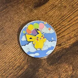 Pokemon TCG Celebrations 25th Anniversary Flying & Surfing Pikachu Enamel Pin - Image 2