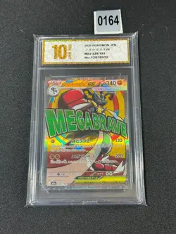 2025 Pokemon TCG Japanese Mega Lucario ex M2a 228/193 MA Grade 10 - Image 1