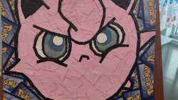 Jiggly Puff Pokemon Trading Card Collage Artwork (8x10) - Image 2