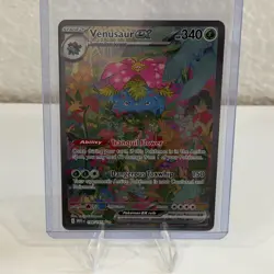 Venusaur ex 198/165 SV: Scarlet & Violet 151 Special Illustration Rare Pokemon - Image 1