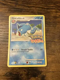 Gyarados Pokemon Rumble Card 6/16 - 2009 - Image 1