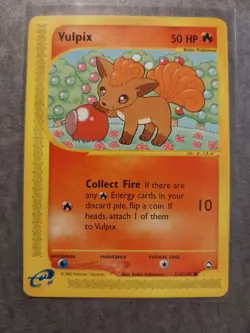 VULPIX 116 COMMON AQUAPOLIS POKEMON NM - Image 2