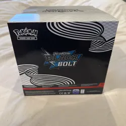 Pokemon BLACK BOLT (ZSV10.5) Tech Sticker Collection Display Case 12ct - Image 3