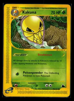 Kakuna 70/144 Skyridge Regular LP Pokemon - Image 1