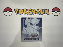 CHILLING REIGN Players Guide - Sword & Shield - Pokemon TCG ETB Booklet (NEW) - Image 1