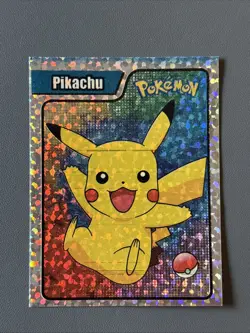 Pikachu Pokemon Slammer Sticker #Em11 Kanto Peru Edition - Image 1