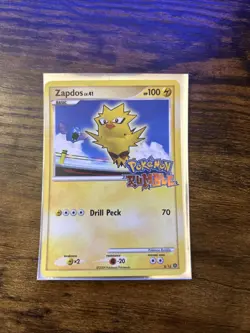 Zapdos Pokemon Rumble 8/16 Promo Card - Image 1
