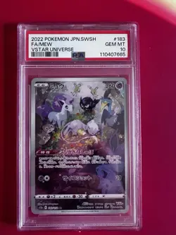 PSA 10 Mew 183/172 Vstar Universe Pokemon Japanese - Image 1