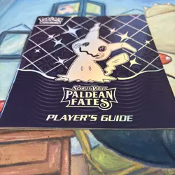 Official Pokemon TCG - Paldean Fates ETB Player's Guide Book - UNMARKED - Image 2